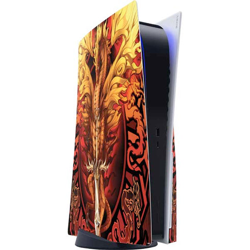 Ruth Thompson Fire Dragon PS5 Console Skin